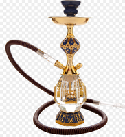 Chicha Moderne en Aluminium pour Vente en Gros, Durable, Portable, à Tube Unique, Grand Ensemble, Design Miroir de Luxe Personnalisé, Bar FALAH HH 52