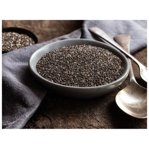 Achetez des graines de chia noires biologiques en vrac, 100% naturelles, prix bas, vente en gros, livraison rapide, vente, marque PATAZA, 250g X12, certifié ISO - Product Image 1