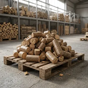 Briquettes de sciure de bois haute densité personnalisées RUF, combustible écologique pour foyer et poêle - Product Image 6