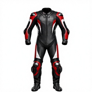 ชุดมอเตอร์ไซค์ DUMELA INTERNATIONAL DL-L-13 คุณภาพสูง หนังแท้ ระบายอากาศ กันลม ชุดแข่งรถ แห้งเร็ว รับสั่งทำ - Product Image 3