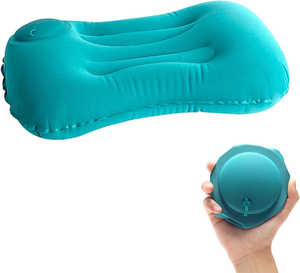 Press-to-Inflate-Rückenlehnen kissen, Außen kissen Office Nap <span class=keywords><strong>Pillow</strong></span> Tragbares Reise kissen, Flugzeug-/Hochgeschwindigkeits-Schienen reise kissen - Product Image 1