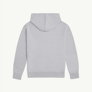 Sudaderas personalizadas al por mayor jersey liso estampado en blanco algodón de rizo francés bordado Sudadera con capucha polar - Product Image 4