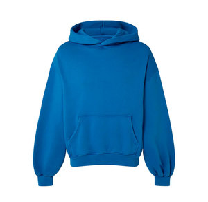 Pull français éponge sérigraphie Baggy homme à capuche pour hommes surdimensionné concepteur poids lourd blanc 100% coton à capuche - Product Image 1