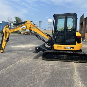 Mini-excavatrice JCB 55Z 2018, moteur Isuzu, vérin hydraulique KYB, type chenille, haute puissance de creusement, pompe moteur, boîte de vitesses, garantie 3 ans - Product Image 1