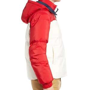 2024 OEM personnalisé décontracté hiver chauffé hommes bulle doudoune veste de haute qualité léger à capuche haute rue Logo personnalisé - Product Image 4