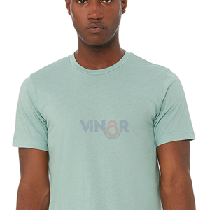 Camiseta informal para hombre para verano, camiseta de manga corta de algodón 100% pesado, cuello redondo, ropa de calle transpirable antiarrugas - Product Image 4