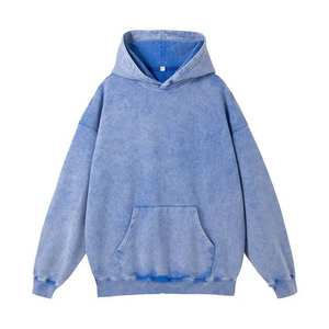 Sweat-shirts à capuche en molleton de haute qualité pour hommes et femmes, dessin animé, poids lourd, surdimensionné, logo personnalisé, 100% coton - Product Image 2