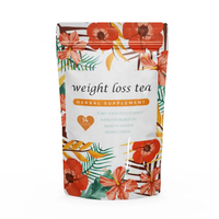 Thé Détox Minceur aux Herbes Catherine Marque Blanche 14 Jours pour la Perte de Poids – Sachets de Thé 100% Naturels à Base de Plantes et Faibles en Gras