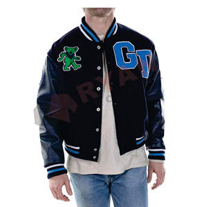 Veste universitaire d'hiver pour hommes Produit très demandé High Street Style Men Letterman Jackets premium casual wear Jacket - Product Image 3