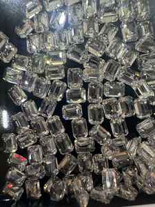 Diamantes sueltos con forma de esmeralda de calidad superior de Venta caliente Diamantes reales fabricados en la India Certificado IGI Buen corte Mantra - Product Image 4