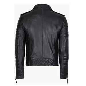 Chaqueta de Cuero de Moda, Chaqueta de Invierno, Estilo Urbano, Piel de Vaca, Cuello Alto, Nuevo Diseño Cortavientos para Hombre - Product Image 1
