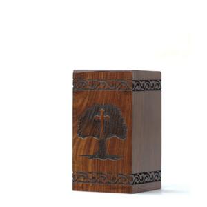 Handmade Rosewood Urn <b>for</b> Human <b>Ashes</b> Tree of Life Wooden Box Personalized <b>for</b> <b>Ashes</b> Handcrafted Large - Product Image 3