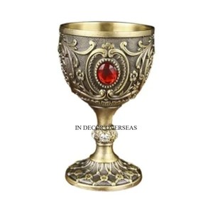 Argent Brillant Poli Top Qualité Aluminium Coulé Unique Élégant Designer Ensemble De 4 Verres À Gobelet Barware Drinkware Accessoires - Product Image 5