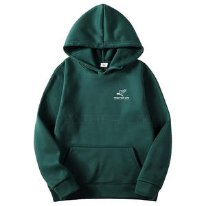 เสื้อฮู้ดโอเวอร์ไซส์ของผู้ชายสินค้ามาใหม่เสื้อมีฮู้ดตัวบางน้ำหนักเบาออกแบบโลโก้ได้ตามต้องการบนหน้าอกย้อมสีล้วนสำหรับฤดูหนาว - Product Image 1