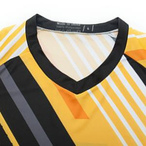Maillot de motocross personnalisé à manches longues, respirant, séchage rapide, imprimé, uniforme de moto, service OEM - Product Image 3