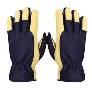 Gants de travail personnalisés en silicone respirant, vente en gros de gants de conduite en cuir souple de haute qualité pour usage industriel - Product Image 6