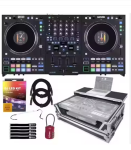 คอนโทรลเลอร์ดีเจแบบมอเตอร์ 4 แชนแนล รุ่นใหม่ล่าสุด Ran Ess PERFORMER พร้อม Stems และชุดเคส - Product Image 1