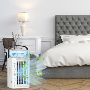 Aire Acondicionado Portátil Personal, Fuente de Alimentación Eléctrica, Ventilador Compacto para Habitación, Auto, Exteriores, Hogar, Hotel - Enchufe US/AU - Product Image 1