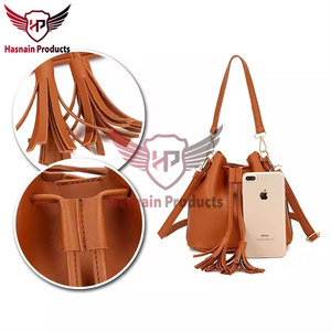 Colección de bolsos de alta calidad: bolsos de mano de cuero genuino con color y logotipo personalizados, ideales para declaraciones de moda diarias - Product Image 5
