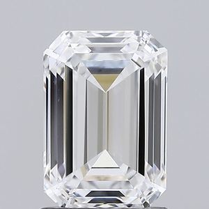 2.14ct Emerald Cut Lab-Grown Diamond IGI Certified E Color VVS2 Clarity Lab-Stone - Product Image 1