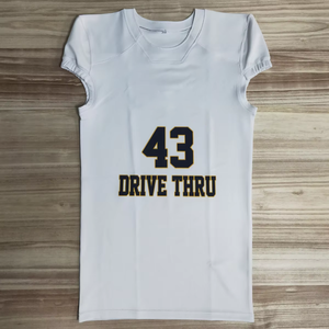 Camiseta de fútbol americano para hombre de alta calidad, conjunto de ropa deportiva de Color personalizado, uniformes profesionales con técnicas impresas de poliéster 100% - Product Image 5