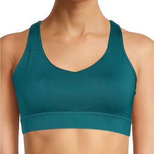 Sujetador deportivo de alto impacto para mujer, sujetador ajustable con espalda cruzada y almohadillas extraíbles, ropa deportiva para correr y entrenar, ropa deportiva para gimnasio - Product Image 2