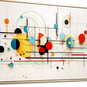 hyidecorart Wood <b>Framed</b> <b>Canvas</b> Wall Art For Living Room Large Decorations - Product Image 1