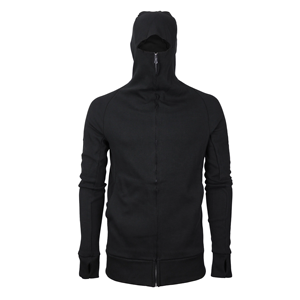 Respirant Full Zip up Ninja Hoodies pour homme 100% coton personnalisé Vintage Streetwear Ninja Hoodie - Product Image 1