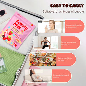 Bebida de Belleza Diaria de Colágeno y Glutatión con Sabor a Batido de Fresa, Marca Privada ODM - Product Image 3