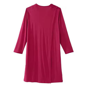 Robes de patient de longueur entière en gros, toutes tailles, qualité d'exportation, robes de patient unies pour hommes et femmes, 100% polyester, robes d'hôpital - Product Image 6