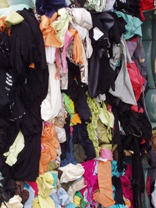 Cắt vải mới pha trộn màu sắc và chất lượng pha trộn (bông-lycra, bông, vv) kiện (chất thải Dệt/phế liệu) cho nỉ (tái chế) - Product Image 2