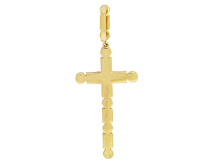 Personalizar Plata de Ley 925 con claridad VVS Moissanite redondo Baguette diamantes estilo Hip Hop Cruz colgante joyería regalo para hombre - Product Image 3