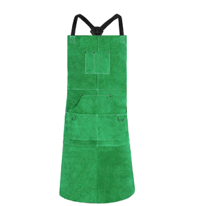 Delantal de Soldadura de Cuero Vacuno, Resistente al Fuego, de Alta Resistencia, para Construcción Industrial, Precio Bajo para Barbacoa y Soldadura - Product Image 4