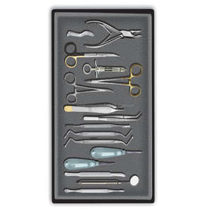 KANEKA ENTERPRISES 16 PCS Instruments chirurgicaux dentaires manuels réutilisables en acier inoxydable pour extraction et chirurgie ORAL DENTAL, Élévateurs et Pinces - Product Image 5