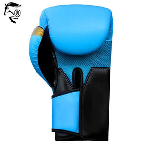 Vente en gros de nouveaux gants de boxe professionnels en peau de vache en cuir gants de boxe d'entraînement pour hommes pour le combat d'arts martiaux - Product Image 5