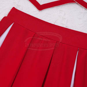 Tenues de cheerleading en polyester de haute qualité OEM/ODM, logo personnalisé imprimé, ensembles uniformes pour adultes, uniformes de danse de cheerleading - Product Image 4