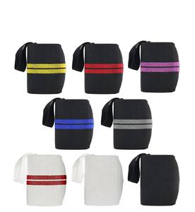 Sangles de levage en néoprène et élastiques en forme de 8 pour soulever des poids, entraînement de musculation - Antidérapantes, réglables, haute élasticité - Product Image 5