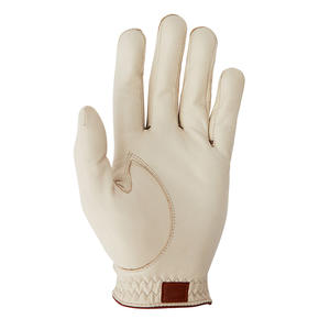Gants de golf à doigts entiers de qualité supérieure adultes cuir Cabretta anti-dérapant vêtements d'entraînement sportif Logo personnalisé accessoires de golf - Product Image 5