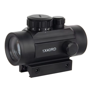 กล้องเล็งแบบ Tactical 1x40 พร้อมจุดเล็งสีแดงและสีเขียว  แบบ Reflex  พร้อมขายึดขนาด 20 มม. และ 11 มม.  วัสดุอะลูมิเนียมอัลลอยด์คุณภาพสูง น้ำหนักเบา - Product Image 1