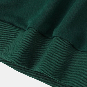 เสื้อฮู้ดโอเวอร์ไซส์สำหรับผู้ชายผ้าคอตตอน100% มีฮู้ดผ้านุ่มอุ่นสบายใส่ได้ทุกวันใส่สบายทรงหลวมๆสำหรับฤดูหนาว - Product Image 5