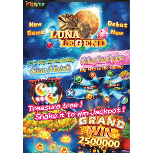 Kit de jeu d'arcade VGAME Luna Legend Match Four avec carte PC, carte IO et décodeur - Product Image 2