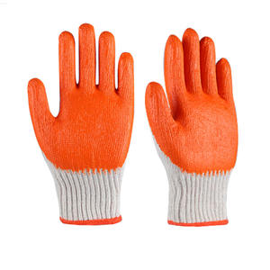 Guantes DE TRABAJO cómodos tamaño personalizado logotipo impreso calidad confiable hechos en fábrica de baja tasa - Product Image 4