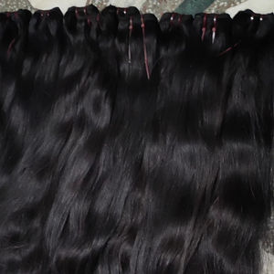 Extensiones de Cabello Virgen Remy Indio ALVI Premium, Ondulado Natural, Suave, con Ondas de Agua, Ecológicas, Sin Desprendimiento, Directamente del Proveedor Indio - Product Image 1