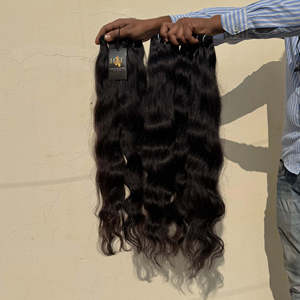 Fournisseurs de Cheveux Bruts Non Traités, Cheveux Humains Bruts Bouclés Brésiliens Bodywave Droite Naturel Noir Temple Hair - Product Image 1