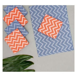 Toallas de té que absorben la humedad de la burbuja de calidad pura y confiable de secado rápido de lino de algodón punteado cosido a mano de cinco estrellas - Product Image 6