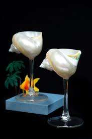 Elegant Seashell Wine Glasses from Vietnam Natural Seashells, Ideal for Easy Water Drinking at Party Venues Trendy Water Use - Product Image 4