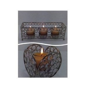 Juego de 2 velas votivas antiguas puras de nuevo diseño estándar con 1 vela votiva grande y 1 vela votiva pequeña - Product Image 1