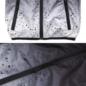 Kivotech Veste coupe-vent pour homme la plus vendue, design par sublimation, manches longues, fermeture éclair, coupe-vent d'extérieur avec capuche - Product Image 5