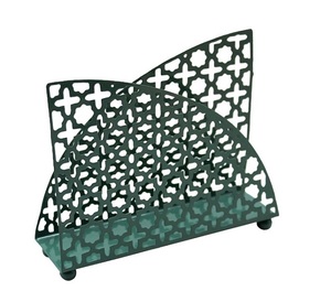 Diseños elegantes Servilletero de hierro y metal duradero Soporte para pañuelos Logotipo personalizado Diseño moderno Tamaños personalizables para decoración de pasteles - Product Image 3