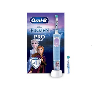 แปรงสีฟันไฟฟ้า Oral-B Vitality Pro ผลิตภัณฑ์ดูแลช่องปากสำหรับเด็กทุกเพศ, สีฟ้า, ชมพู, ม่วง, ขาว - Product Image 4